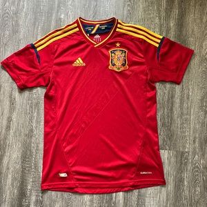 Size 15-16 Youth Adidas Soccer/Football Jersey - Flaw